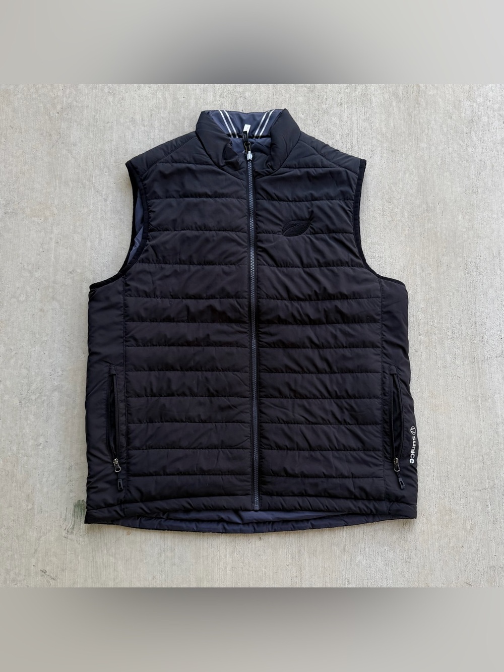 Sunice Micheal Reversible Thermal Vest Quilted Golf Zip Up Reversible